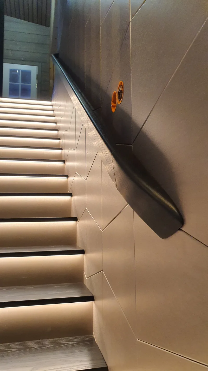Summer house staircase